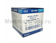 KDM KD-Fine Игла инъекционная одноразовая стерильная 23G (0,6 х 25 мм)