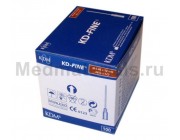 KDM KD-Fine Игла инъекционная одноразовая стерильная 26G (0,45 х 12 мм)