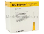 B.Braun Sterican Игла инъекционная одноразовая стерильная 20G (0,9 x 50 мм)  короткий срез