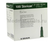 B.Braun Sterican Игла инъекционная одноразовая стерильная 21G (0,8 x 50 мм)