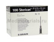B.Braun Sterican Игла инъекционная одноразовая стерильная 22G (0,7 x 30 мм)