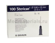 B.Braun Sterican Игла инъекционная одноразовая стерильная 23G (0,6 x 25 мм)